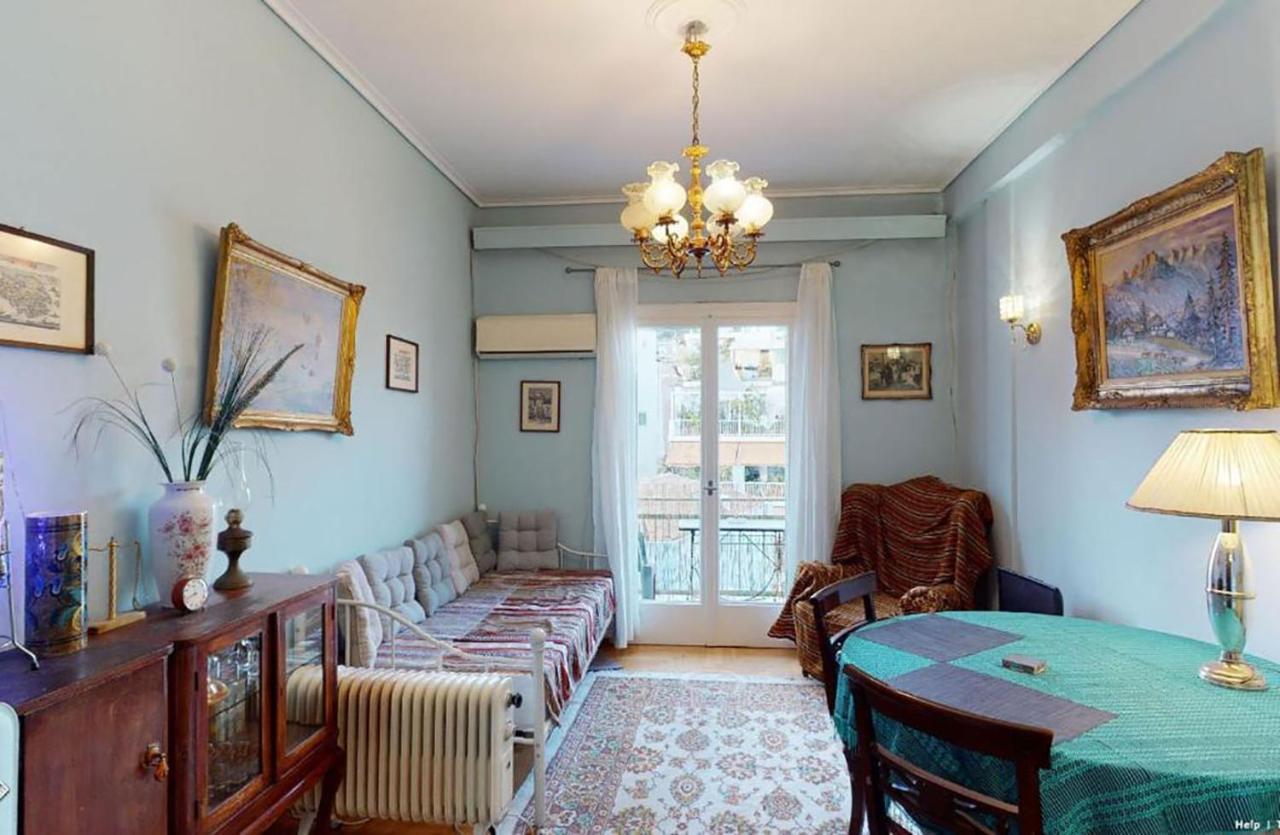 Acropolis View Vintage Style Apartment In Koukaki Atenas Exterior foto